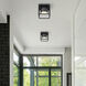 Desmond LED 7.13 inch Matte Black Flush Mount Ceiling Light